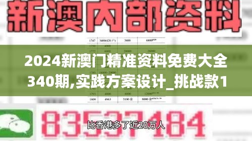 2024新澳门精准资料免费大全340期,实践方案设计_挑战款181.248-8